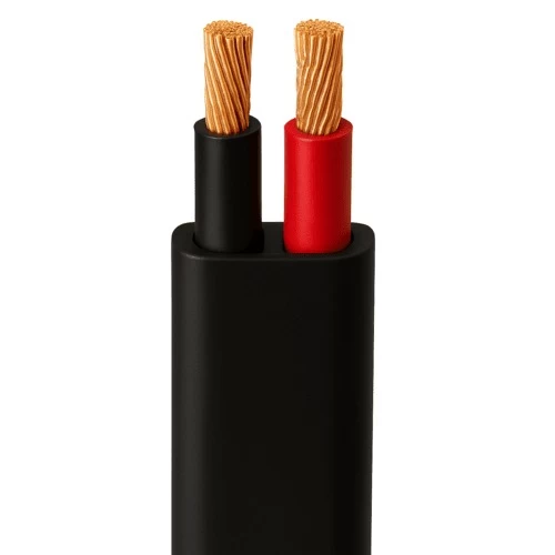 6mm Size, 2 Core (Stranded & Flexible) Copper Electric Cable, 300/500 Rated Voltage, PVC Insulated