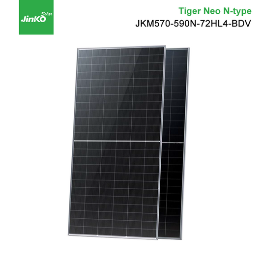 Jinko 585Watt N-Type 100% Original A-Grade Solar Panel with Document